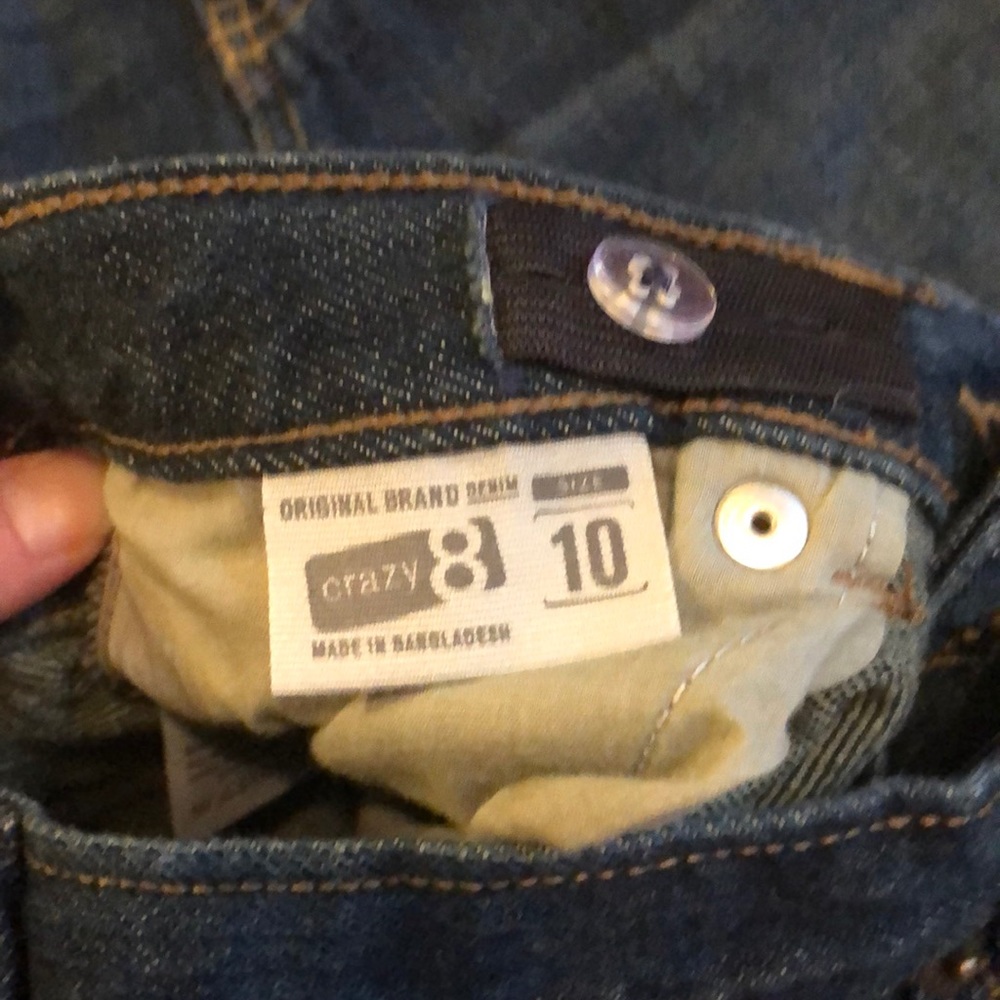 🛍SALE🛍Boys Crazy 8 Jeans - 1 size 10, 1 size 8 - Picture 3 of 4